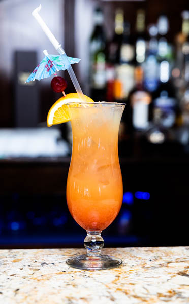 Cocktail at the bar
