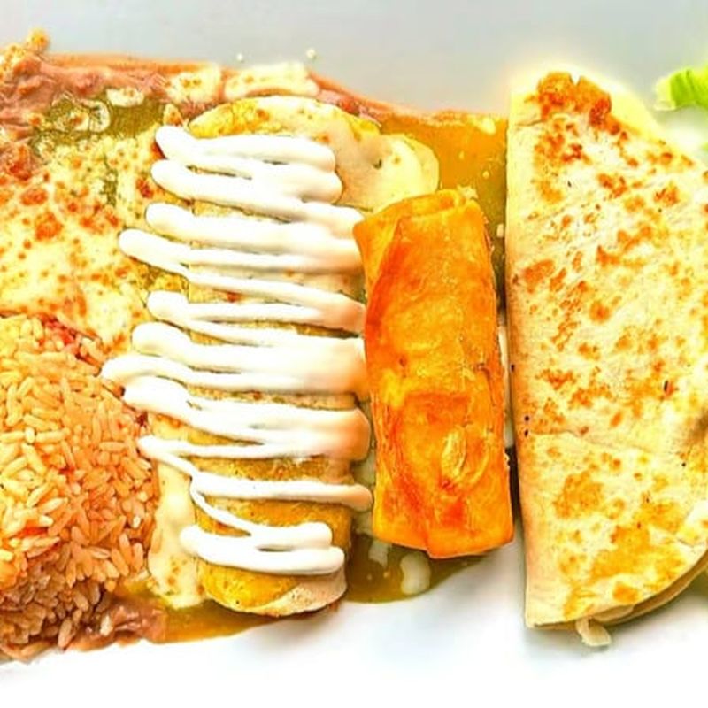 Chimichanga, Quesadilla & Enchilada Suiza