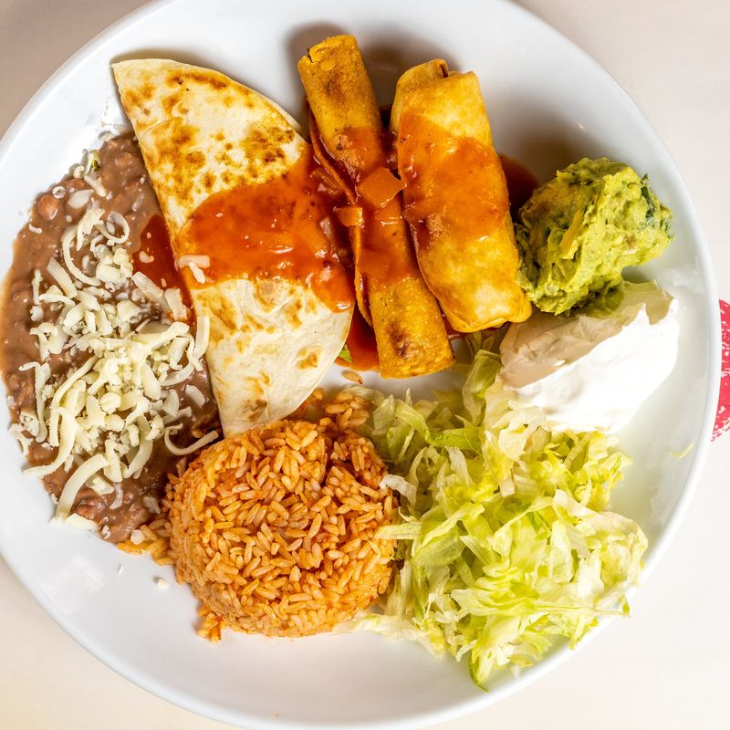 Flauta, Chimichanga, Quesadilla
